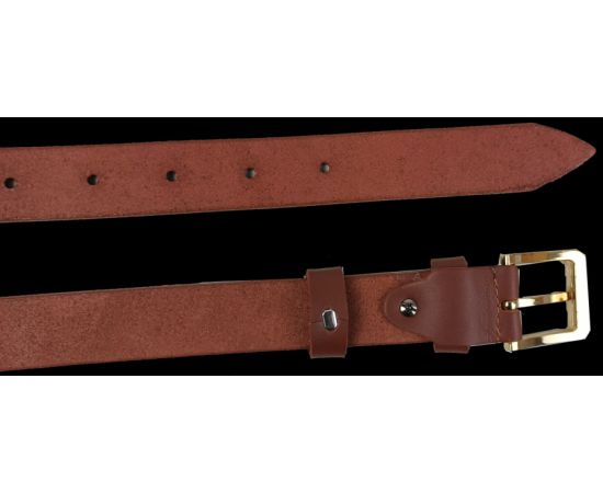 Купить Женский кожаный ремень Skipper, Украний коричневый, ширина 3 см, фото , изображение 3, характеристики, отзывы