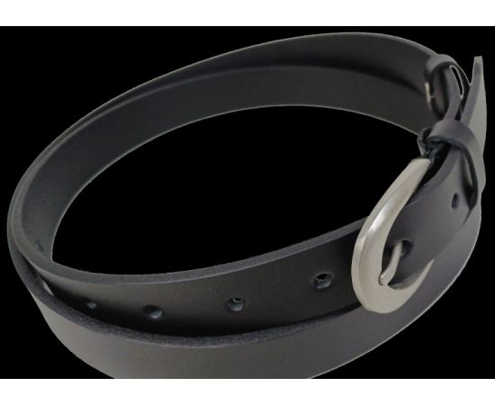 Купить Женский кожаный ремень Skipper черный, ширина 2,5 см, фото , изображение 3, характеристики, отзывы