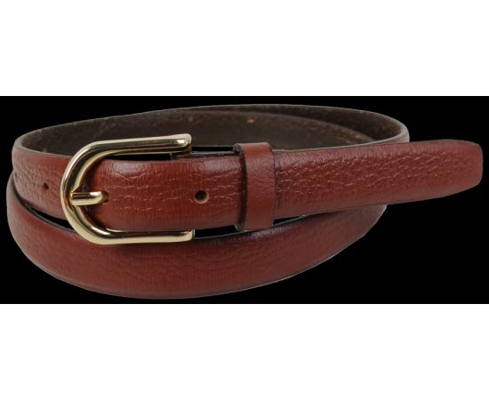 Купить Кожаный женский ремень LS бордовый ширина 1,8 см, фото , характеристики, отзывы