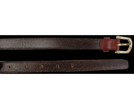 Купить Кожаный женский ремень LS бордовый ширина 1,8 см, фото , изображение 6, характеристики, отзывы