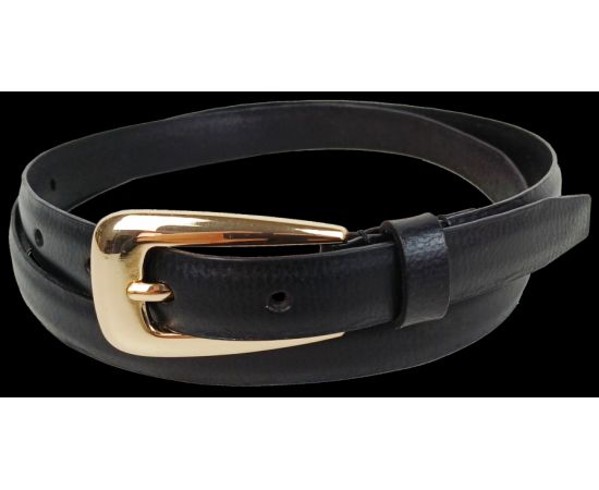 Купить Женский ремень с золотистой пряжкой UP2 Fashion Women, Германия черный, фото , изображение 2, характеристики, отзывы