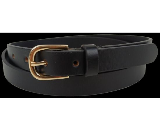 Купить Кожаный женский ремень LS черный ширина 2 см, фото , характеристики, отзывы