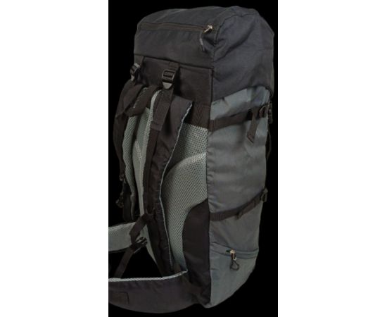 Купить Легкий походный, туристический рюкзак с дождевиком 45L Adventuridge черный, фото , изображение 5, характеристики, отзывы