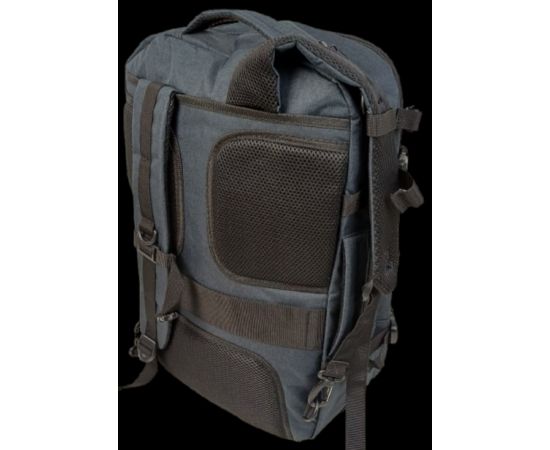 Купить Большой дорожный рюкзак - сумка для поездок 40L Live in style темно-серый, фото , изображение 5, характеристики, отзывы