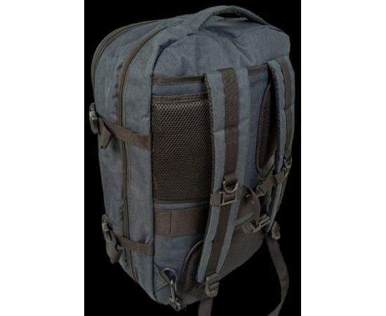 Купить Большой дорожный рюкзак - сумка для поездок 40L Live in style темно-серый, фото , изображение 6, характеристики, отзывы