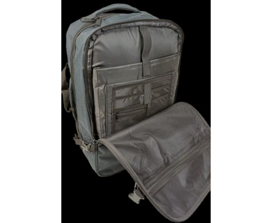 Купить Большой дорожный рюкзак - сумка для поездок 40L Live in style темно-серый, фото , изображение 9, характеристики, отзывы