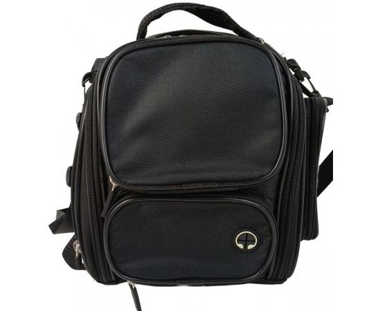 Придбати Мото сумка на магнитах на бак мотоцикла с дождевиком Riciclo черная, image , зображення 3, характеристики, відгуки