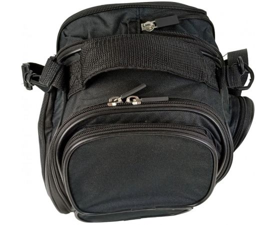 Придбати Мото сумка на магнитах на бак мотоцикла с дождевиком Riciclo черная, image , зображення 6, характеристики, відгуки