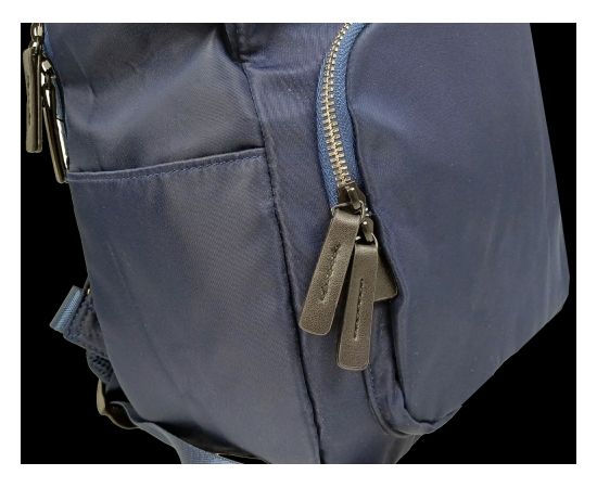 Купить Женский городской рюкзак с вертикальной загрузкой 14L Live in style синий, фото , изображение 9, характеристики, отзывы