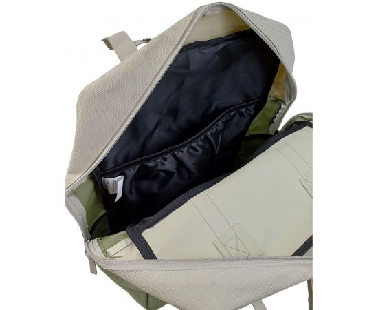 Купить Легкая сумка - рюкзак два в одном 15L Live in style бежевая с оливковым, фото , изображение 7, характеристики, отзывы