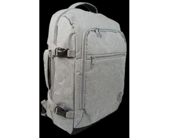 Купить Большой дорожный рюкзак - сумка для поездок 40L Live in style светло-серый, фото , изображение 2, характеристики, отзывы