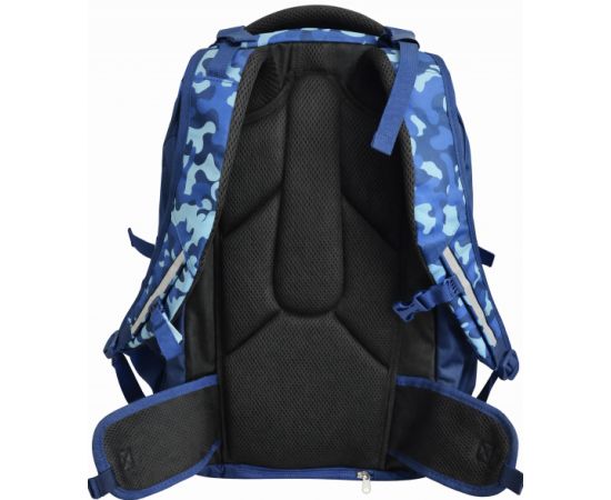 Придбати Школьный набор из рюкзака с дождевиком, пенала и сумки для обуви LS синий, image , зображення 3, характеристики, відгуки