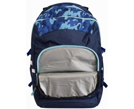 Придбати Школьный набор из рюкзака с дождевиком, пенала и сумки для обуви LS синий, image , зображення 8, характеристики, відгуки