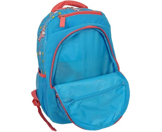Купить Школьный рюкзак 19L Riciclo Schulrucksack голубой с акулами, фото , изображение 9, характеристики, отзывы