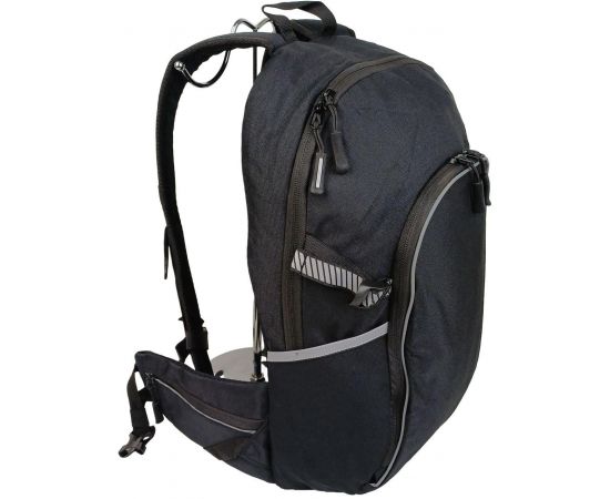 Купить Спортивный рюкзак с дождевиком 17,5L ASCE черный, фото , изображение 5, характеристики, отзывы