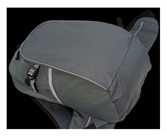 Купить Спортивный рюкзак с дождевиком 17,5L ASCE серый, фото , изображение 6, характеристики, отзывы