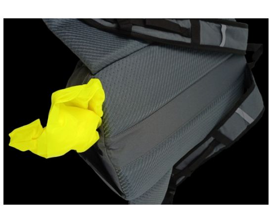 Купить Спортивный рюкзак с дождевиком 17,5L ASCE серый, фото , изображение 8, характеристики, отзывы