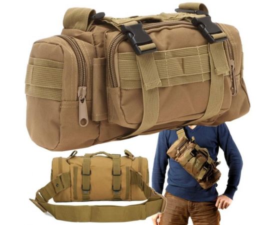 Купить Тактическая, армейская мужская сумка Molle Combat Sachet койот, фото , характеристики, отзывы