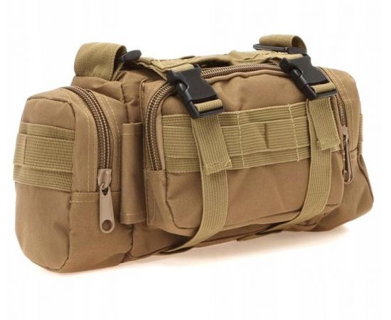 Купить Тактическая, армейская мужская сумка Molle Combat Sachet койот, фото , изображение 2, характеристики, отзывы
