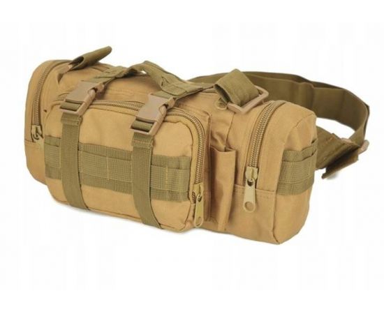 Купить Тактическая, армейская мужская сумка Molle Combat Sachet койот, фото , изображение 3, характеристики, отзывы