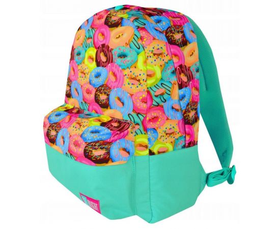 Купить Молодежный рюкзак с донатами 16L ST.RIGHT BP-33 салатовый, фото , изображение 4, характеристики, отзывы