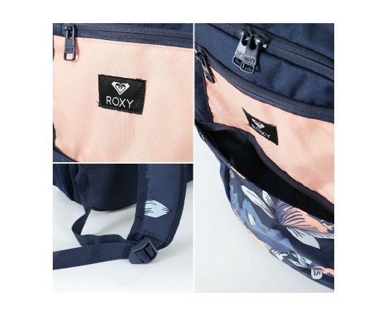 Купить Женский рюкзак 23L Roxy Here You Are Fitness синий, фото , изображение 8, характеристики, отзывы