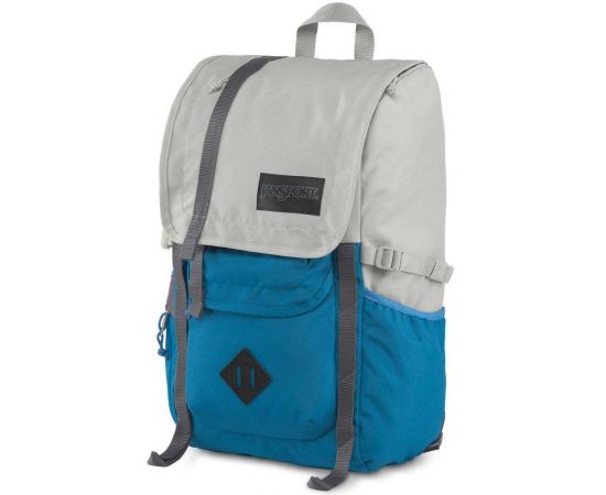Купить Городской рюкзак 28L Jansport Hatchet серый с голубым, фото , изображение 2, характеристики, отзывы