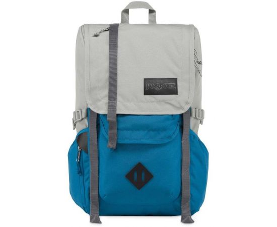 Купить Городской рюкзак 28L Jansport Hatchet серый с голубым, фото , изображение 3, характеристики, отзывы