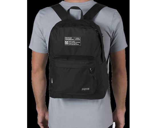 Купить Городской рюкзак 26L Jansport Superbreak черный, фото , изображение 2, характеристики, отзывы