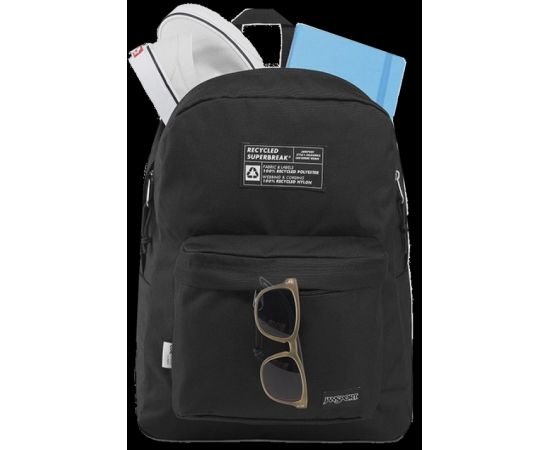 Купить Городской рюкзак 26L Jansport Superbreak черный, фото , изображение 5, характеристики, отзывы