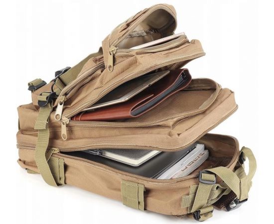 Купить Рюкзак тактический штурмовой, армейский 28L койот, фото , изображение 6, характеристики, отзывы
