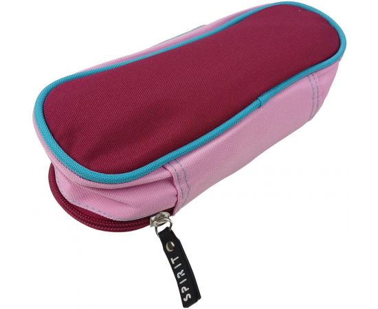 Купить Школьный пенал Spirit бордовый с розовым, фото , изображение 8, характеристики, отзывы