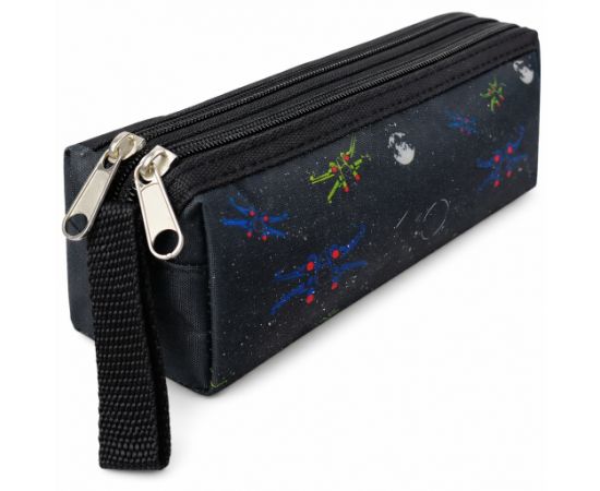 Купить Школьный пенал на два отделения  для мальчика Expertiz черный, фото , характеристики, отзывы