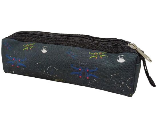 Купить Школьный пенал на два отделения  для мальчика Expertiz черный, фото , изображение 3, характеристики, отзывы