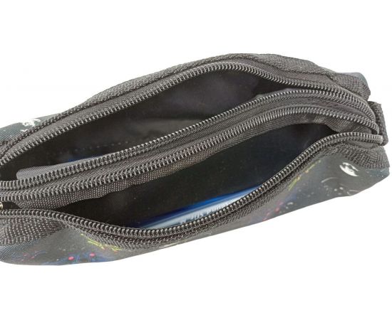 Купить Школьный пенал на два отделения  для мальчика Expertiz черный, фото , изображение 6, характеристики, отзывы