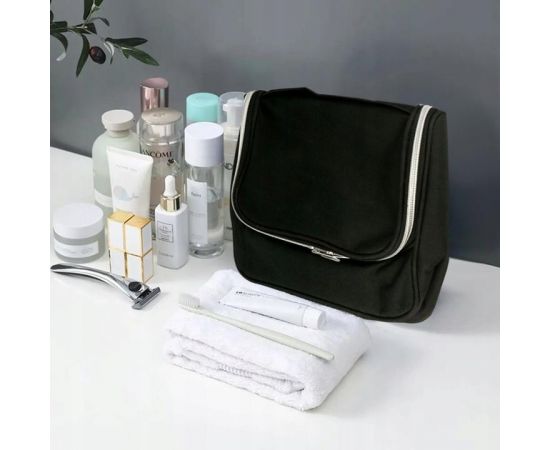 Купить Дорожная косметичка с крючком для подвешивания черная, фото , изображение 2, характеристики, отзывы