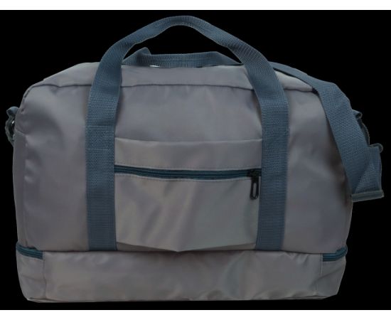 Купить Дорожная сумка с отделом для обуви 40L Wallaby серый, фото , изображение 3, характеристики, отзывы
