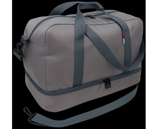 Купить Дорожная сумка с отделом для обуви 40L Wallaby серый, фото , изображение 9, характеристики, отзывы
