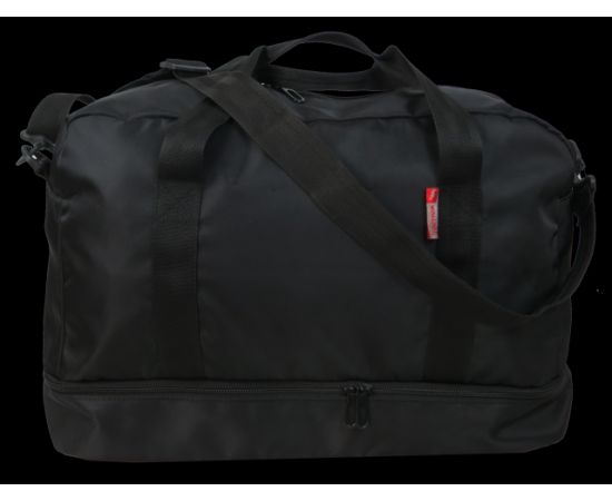 Купить Дорожная сумка с отделом для обуви 40L Wallaby черная, фото , изображение 4, характеристики, отзывы