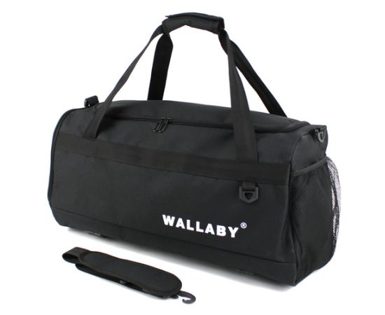 Купить Спортивная сумка среднего размера 50L Wallaby 3060 черная, фото , характеристики, отзывы