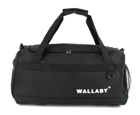 Купить Спортивная сумка среднего размера 50L Wallaby 3060 черная, фото , изображение 2, характеристики, отзывы