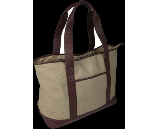 Купить Дорожная сумка, саквояж 40L Live in style Weekender бежевая 47х38х24 см, фото , изображение 4, характеристики, отзывы