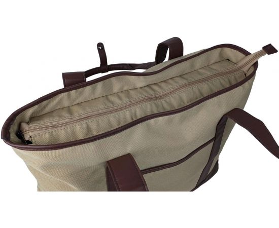 Купить Дорожная сумка, саквояж 40L Live in style Weekender бежевая 47х38х24 см, фото , изображение 9, характеристики, отзывы