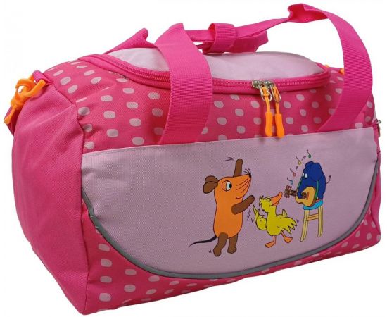 Купить Спортивная детская сумка для девочки 18L Hanson Die Maus розовая, фото , изображение 2, характеристики, отзывы