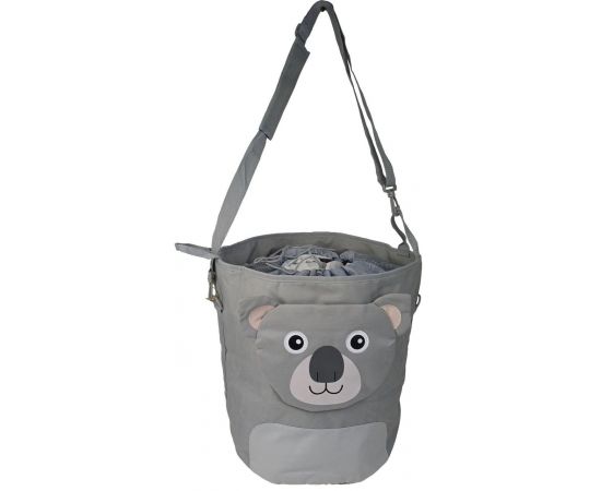 Купить Вместительная детская сумка для игрушек 35L LS серая, фото , характеристики, отзывы