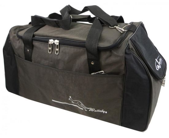 Купить Спортивная сумка 59L Wallaby хаки с черным 447-4, фото , изображение 2, характеристики, отзывы