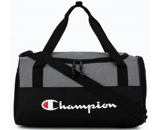 Купить Спортивная сумка 30L Champion Training Bag черная с серым, фото , изображение 2, характеристики, отзывы