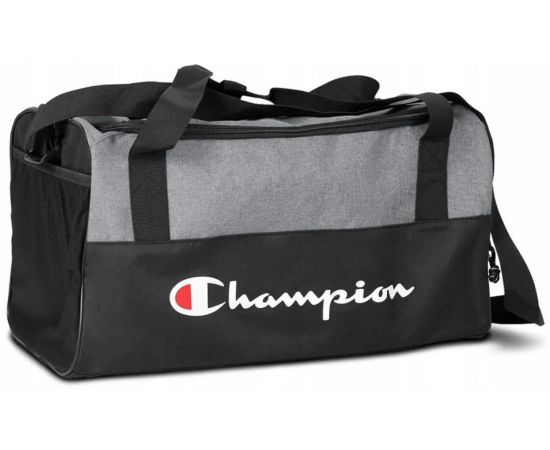 Купить Спортивная сумка 30L Champion Training Bag черная с серым, фото , изображение 3, характеристики, отзывы