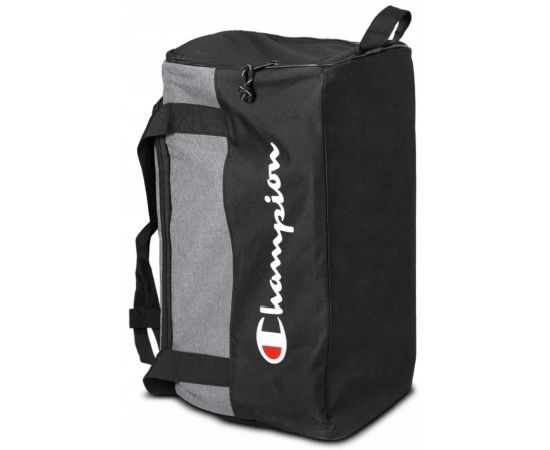 Купить Спортивная сумка 30L Champion Training Bag черная с серым, фото , изображение 5, характеристики, отзывы