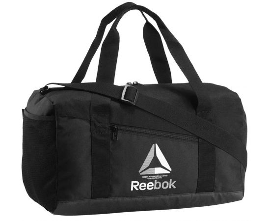 Купить Спортивная сумка 35L Reebok Training Essentials Grip Duffel Bag черная, фото , изображение 2, характеристики, отзывы